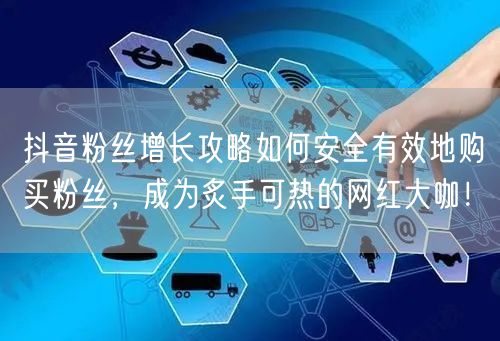 抖音粉丝增长攻略如何安全有效地购买粉丝，成为炙手可热的网红大咖！